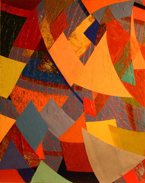 Flying Figments 1 by Mary Laucks